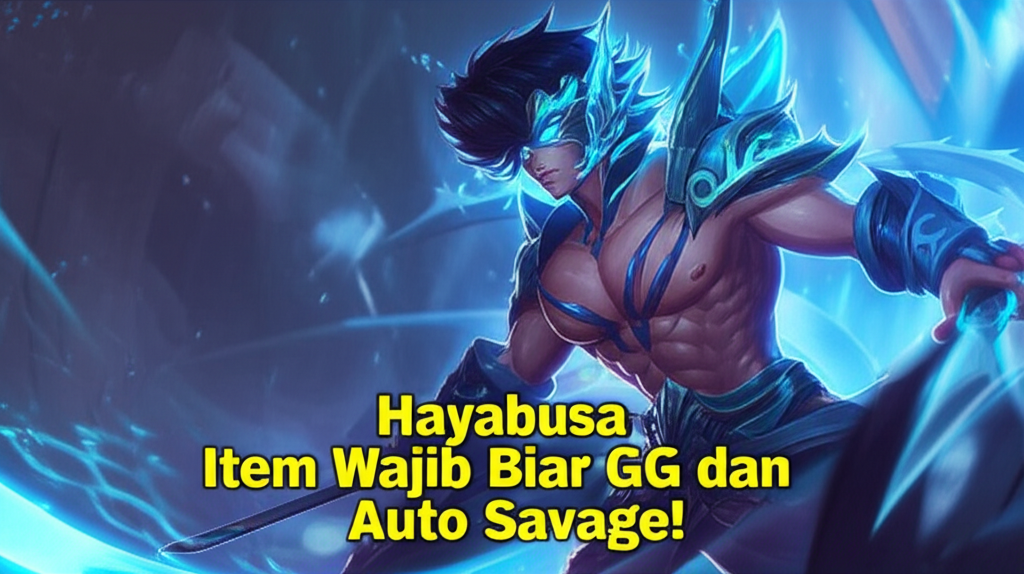 Hayabusa MLBB Item Wajib Biar GG dan Auto Savage!