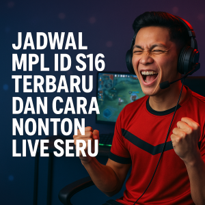Generate an high-quality featured image prompt for a blog post about: Jadwal MPL ID S16 Terbaru dan