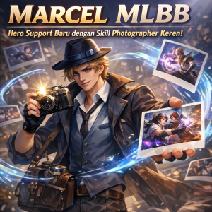 Illustration of Marcel MLBB: Hero Support Baru dengan Skill Photographer Keren