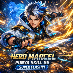 Illustration of Mobile Legends: Hero Marcel Punya Skill GG Super Flashy!