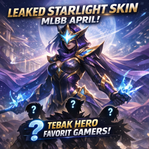 Illustration of Leaked Starlight Skin MLBB April: Tebak Hero Favorit Gamers!