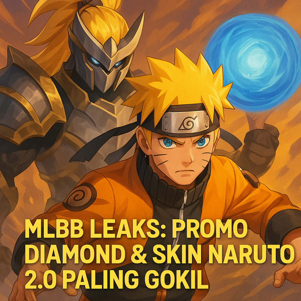 MLBB Leaks: Promo Diamond & Skin Naruto 2.0 Paling Gokil Illustration of MLBB Leaks: Promo Diamond & Skin Naruto 2.0 Paling Gokil