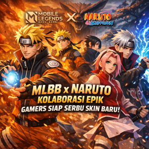 Illustration of MLBB x Naruto Kolaborasi Epik, Gamers Siap Serbu Skin Baru!