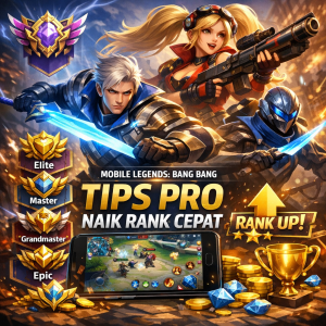 Illustration of Mobile Legends: Bang Bang – Tips Pro Naik Rank Cepat
