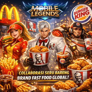 Illustration of Mobile Legends Kolaborasi Seru Bareng Brand Fast Food Global