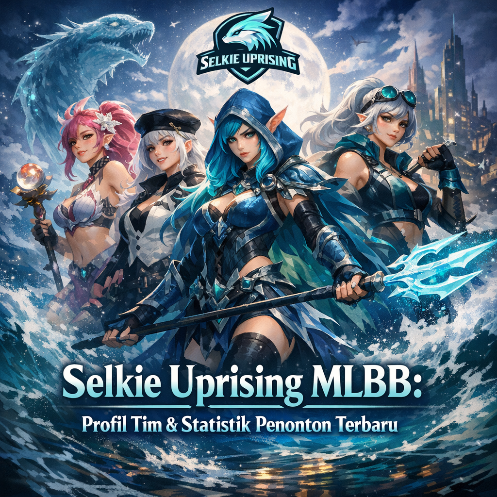 Selkie Uprising MLBB: Profil Tim & Statistik Penonton Terbaru Illustration of Selkie Uprising MLBB: Profil Tim & Statistik Penonton Terbaru