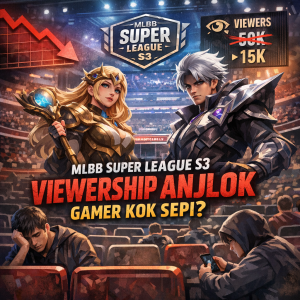 Illustration of MLBB Super League S3: Viewership Anjlok, Gamer Kok Sepi?